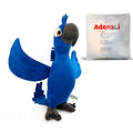 Blue macaw parrot plush toy