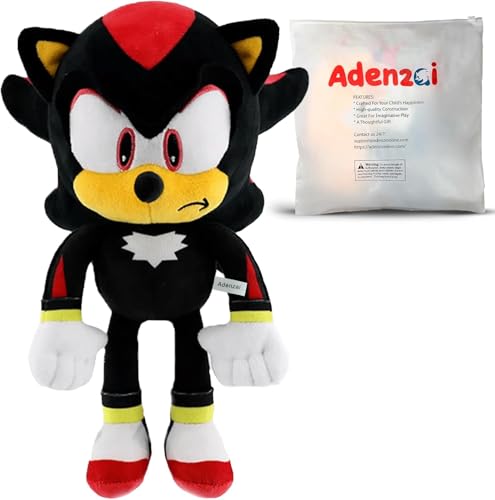 Adenzai black plush figure 12 inch