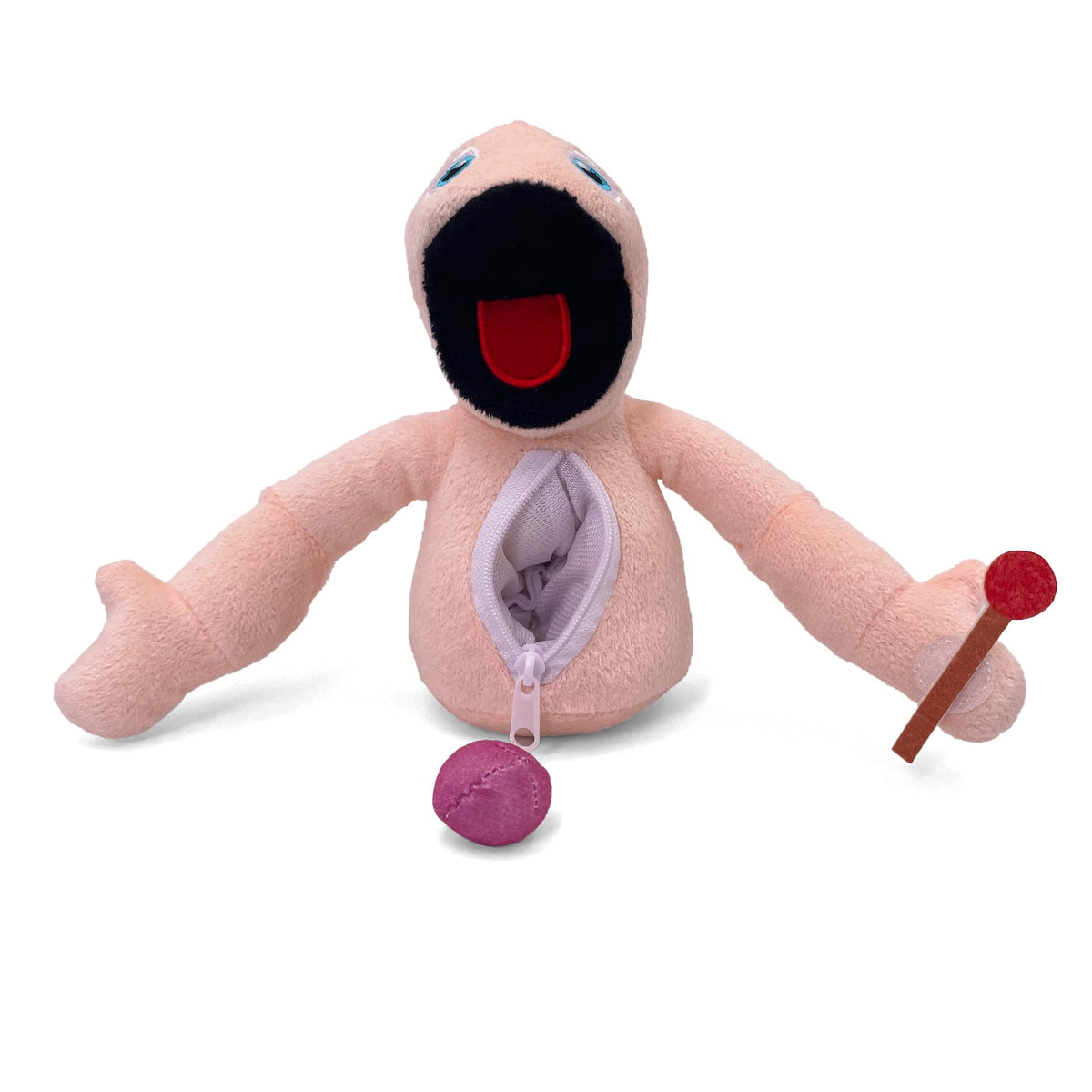 Adenzai beige plush doll 8 inch