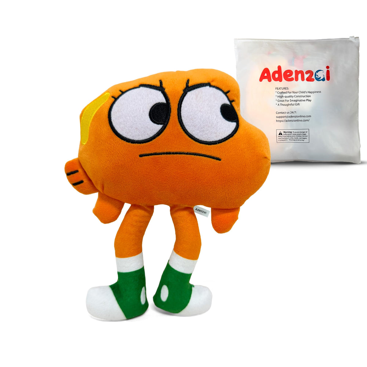 Cartoon character plush style 3