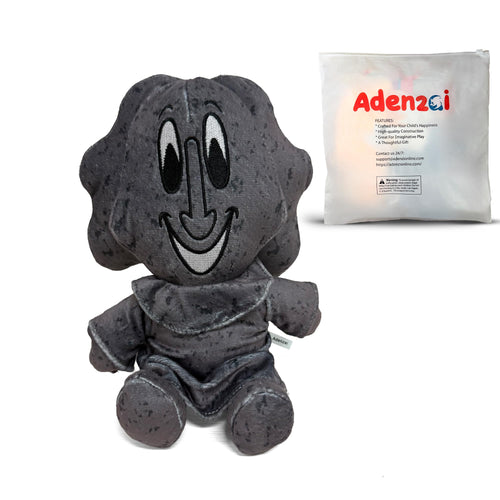 Adenzai action plush gray