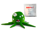 Green octopus game plush