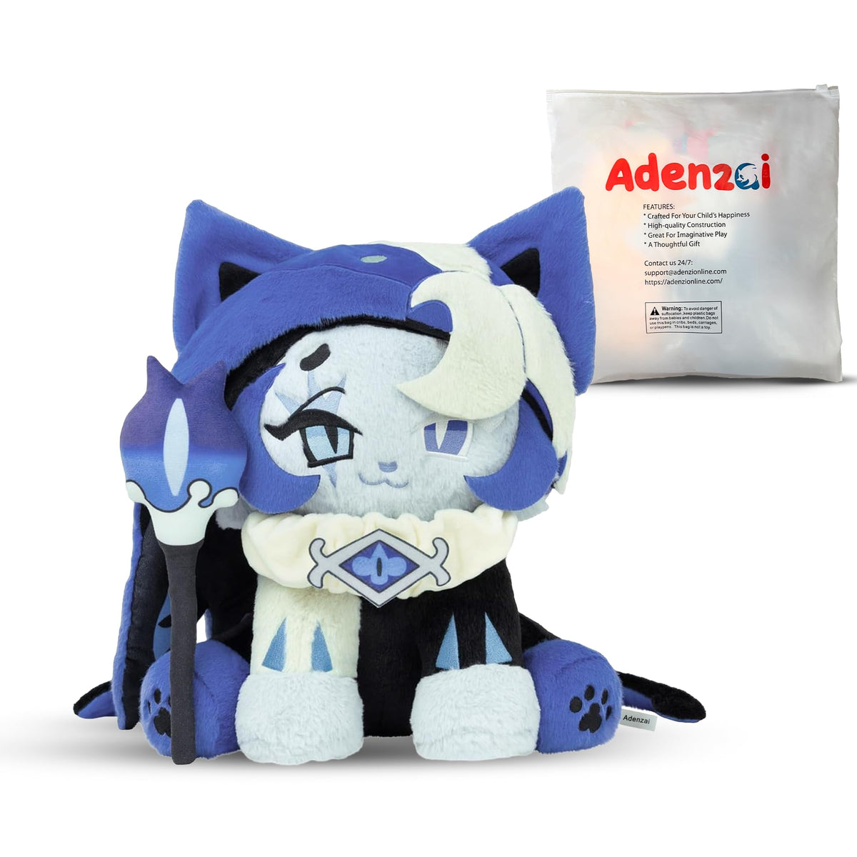 Shadow Milk cat collectible plush