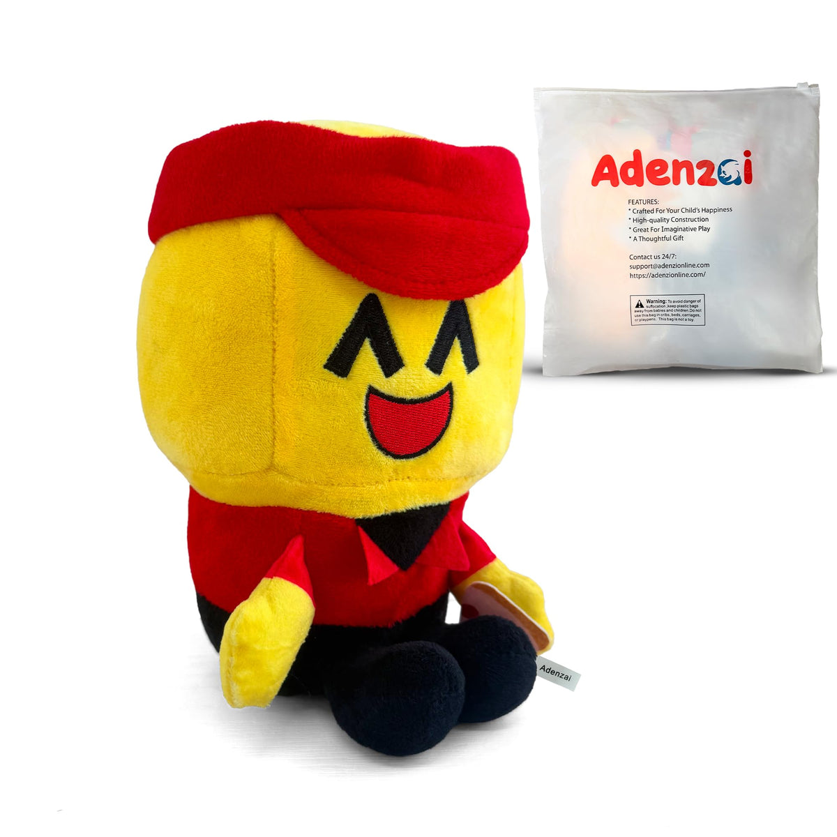 Pizza boy game character plush