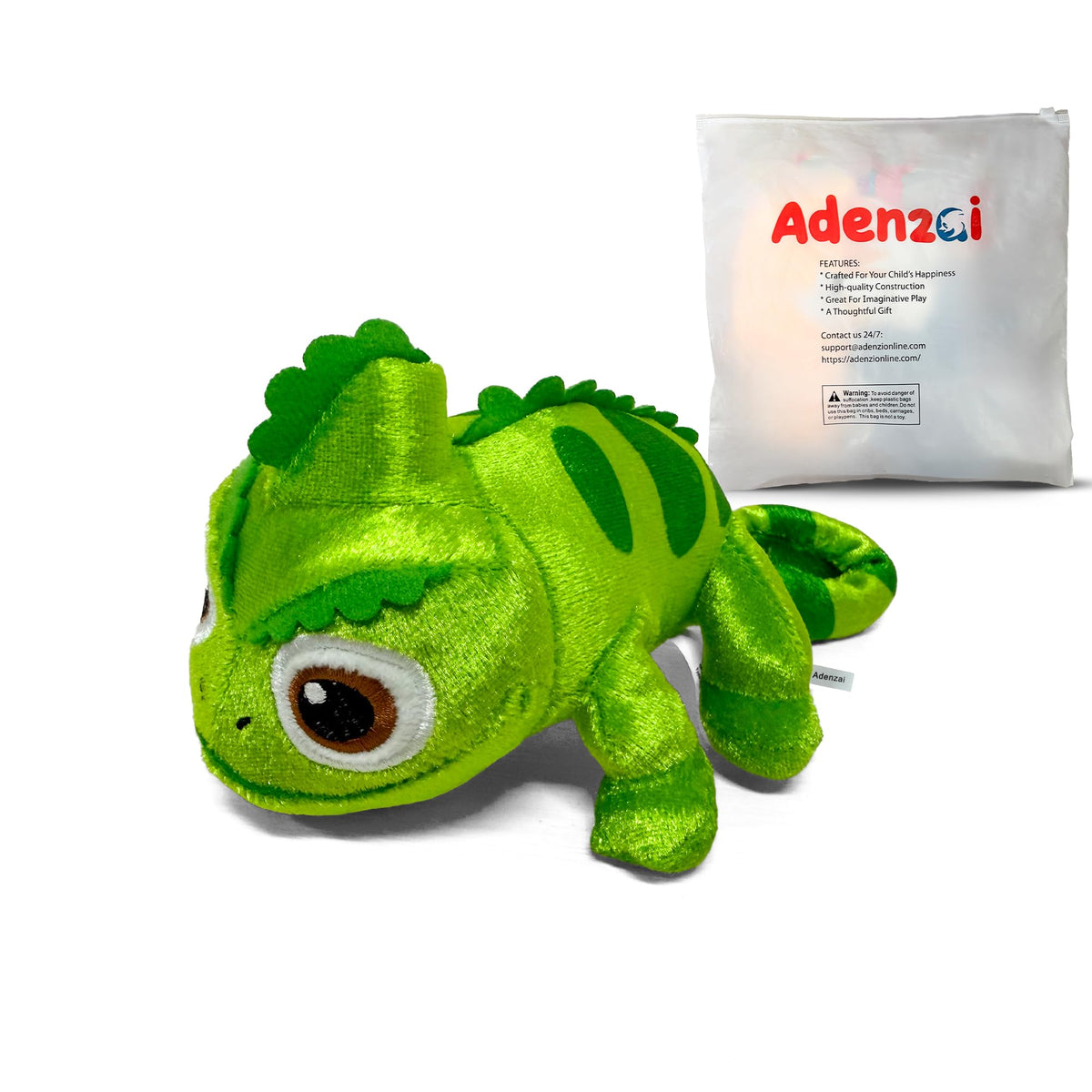 Adenzai frog shoulder plush