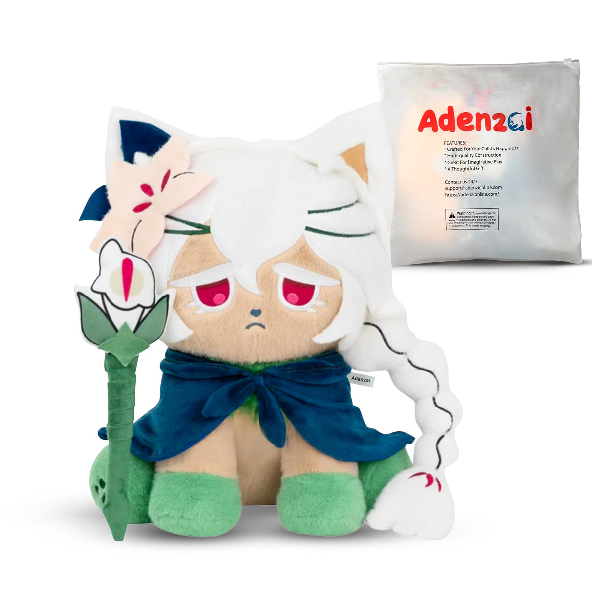 White Lily collectible plush figurine