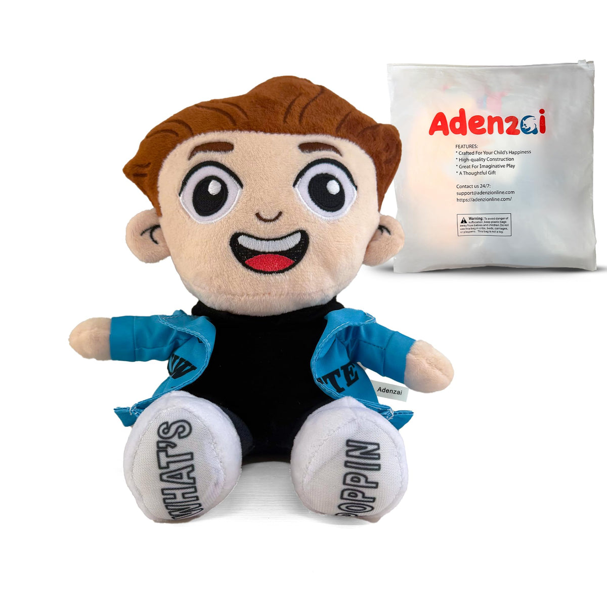 Creator character plush light brown