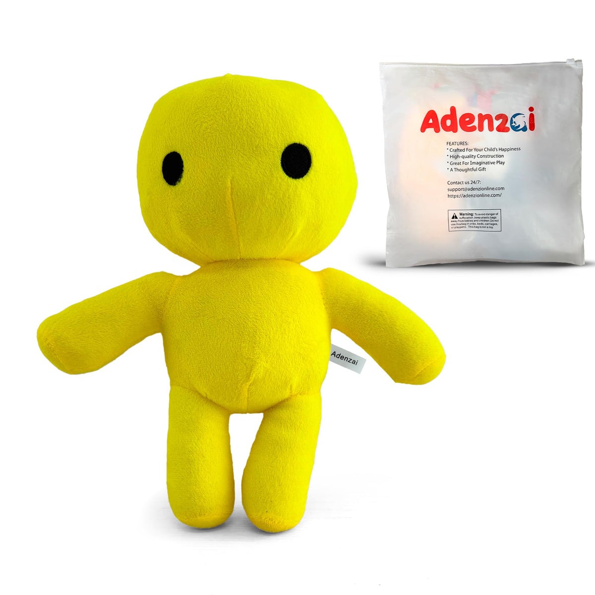 Wobbly Life yellow man game plush