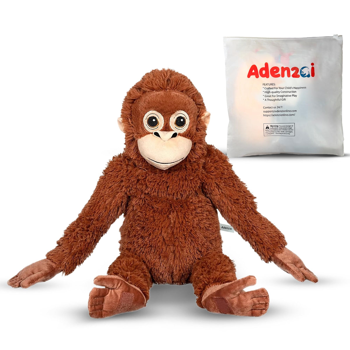 Adenzai punch monkey plush toy